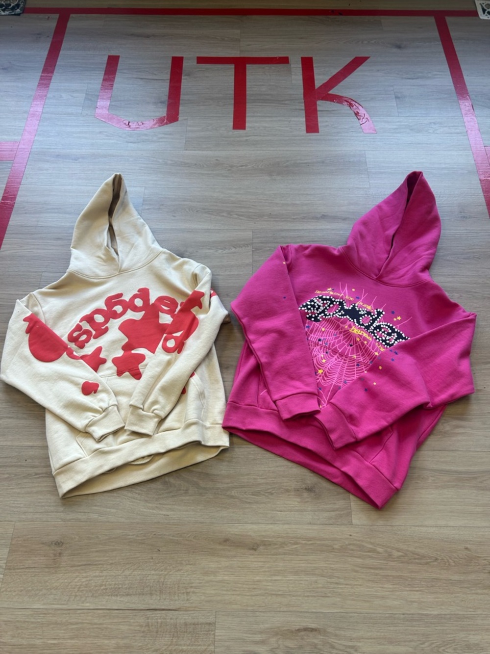 Girls' Bright Pink Graphic Hoodie - Cozy Pullover Sweatshirt